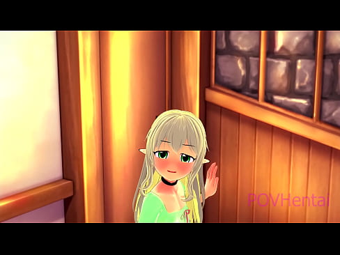 ❤️ (陷阱】精灵女仆帮你洗脸 ️ Hard porn